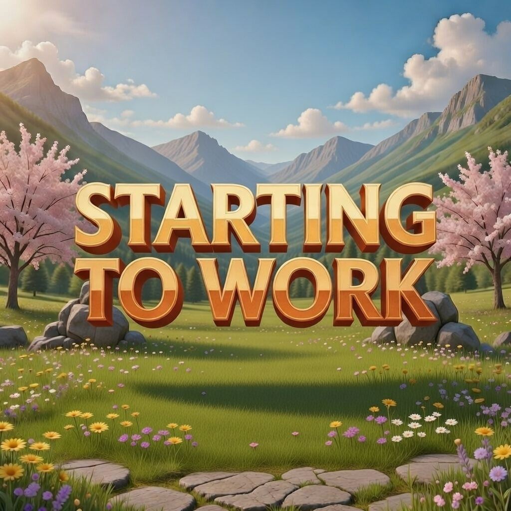 Starting to work — начало работы